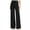 black, variant on Ramy Brook Womens Alice Casual Wide Leg Pants, Black, 4
