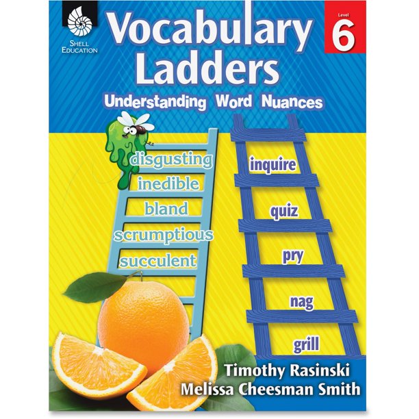Shell Education Education Level 6 Vocabulary Ladders Activity Book Printed Book By Timothy Rasinski Melissa Cheesman Smith Walmart Com Shell Education Education Level 6 Vocabulary Ladders Activity Book Printed Book By Timothy Rasinski Melissa Cheesman Smith Walmart Com