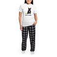 thumbnail image 5 of CafePress - French Bulldog Life Women's Light Pajamas - Women's Short Sleeve Print T-Shirt and Pants Light Cotton Pajama Set, 5 of 7