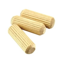 Richelieu Fluted Wood Dowel Pin 1/4 in. D X 1.125 in. L 36 pk Natural