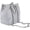Silver(mini), variant on Women's Full Rhinestones Bucket Bag Mini/Small Crossbody Shoulder Evening Shinny Bling Clutch Purse Bucket Handbag
