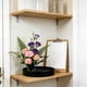 thumbnail image 5 of Lavabo De Plástico Juego de jarrones negros de 28 cm para arreglos florales con herramientas para enderezar macetas hidropónicas (1 pieza) Rkxzt, 5 of 8