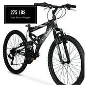 Hyper Bicycles 24 Havoc Mountain Bike, Children Ages 10-14, Black