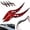 Red-A, variant on Car Roof Dragon Horns Modification, Universal Lovely Creative Devil Horn Car Exterior Decor, No-Drill Install Cool Cars Accessories for SUV, Sedan, Hatchback