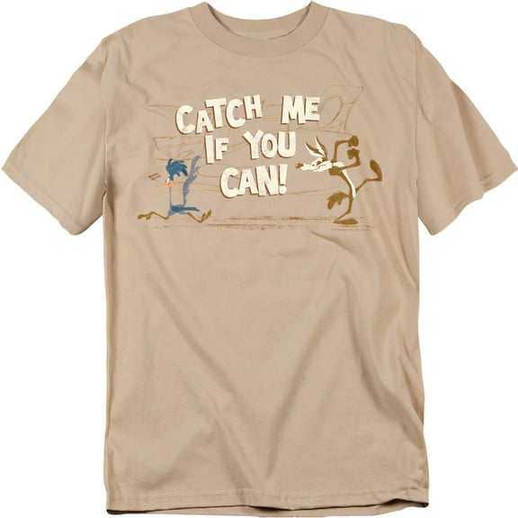 Looney Tunes T-Shirt Catch Me Unisex Graphic Tee For Men & Women