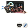 thumbnail image 2 of Lund Boat Gauge Switch Panel 2229278 | Black 6 1/2 x 4 Inch Mercury, 2 of 4