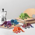 thumbnail image 5 of Wuztai Movable Joint Dinosaur Fidget Toy, 3D Printed Stress Relief for Adults Kids, Four Color Options for Desk Decor Gifts, 5 of 6