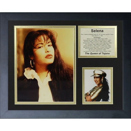 Legends Never Die Selena Framed Memorabilia