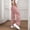 Pink women cargo pants high waisted a1, variant on Cagogo Women's Cargo Pants High Waisted Loose Casual Flowy Solid Long Trousers Streetwear Party Travel Hiking Lightweight Summer Pants, Green 2XL