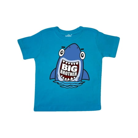 

Inktastic Big Brother Shark Gift Toddler Boy Girl T-Shirt