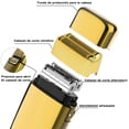 thumbnail image 3 of Afeitadora Eléctrica Monlida Dorado Red de Cuchillos Ultrafina para Hombre, 3 of 8