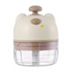 thumbnail image 2 of Mini Picadora Eléctrica de Alimentos y Molinillo de Ajo, Gadget de Cocina Compacto para Verduras, Frutas, Hierbas, Comida para Bebés, Apto para Lavavajillas, Caqui, 2 of 6