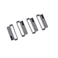 thumbnail image 2 of 4 conectores de acero inoxidable para reloj, adaptador de metal de una pieza para reloj inteligente, accesorio de correa compatible con Huawei Watch (20 mm)., 2 of 7