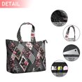thumbnail image 2 of Pioneer Flower Floral Print Pattern Travel Tote Bags for Women Carry On,Large Weekender Bags for Women Travel,Multi Functional Duffle Bag for Work,Shopping,Sports, 2 of 5