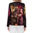 thumbnail image 2 of Apex Legends Women's Pajama Top 3D Digital Print Sleepwear Trendy Crewneck Pullovers Long Sleeve Shirts 4XL, 2 of 8
