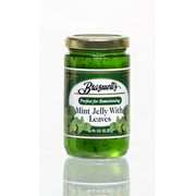 Braswells Mint Jelly w/ Leaves, 10.5 oz