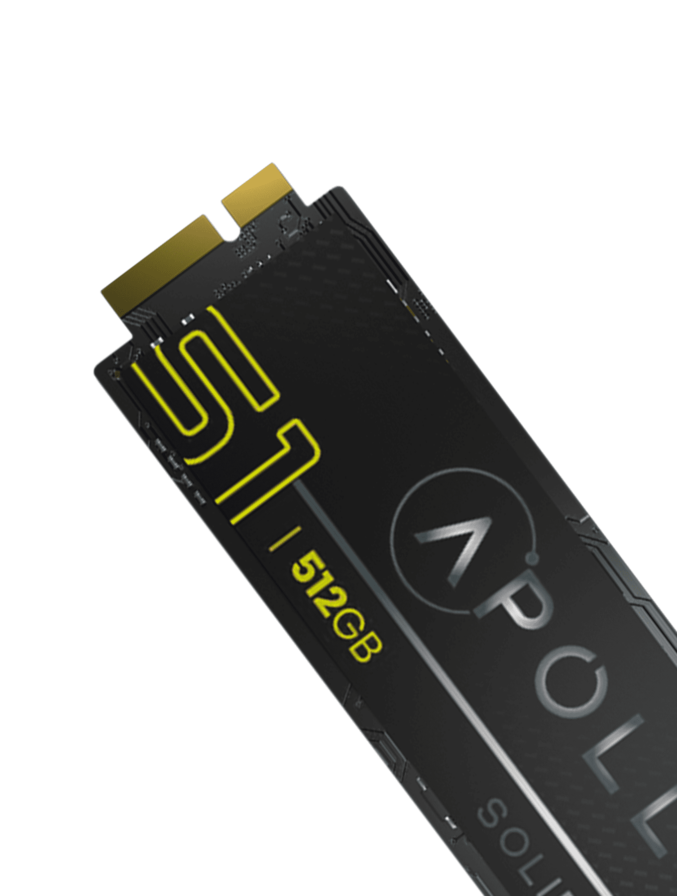 Replacement Apollo S1 512GB Mac SSD (NVMe PCIe Gen3x4) Compatible For Macbook Air A1370 A1369 (Late 2010 - Mid 2011)
