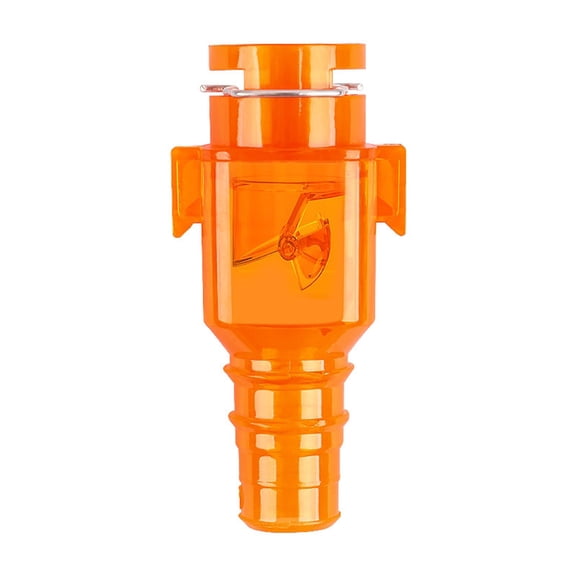 Sturdy Air Conditioning Drainage Valves Backflow Prevention PVC Stainless Steel Texture Suitable for Cooling Systems
