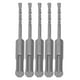 thumbnail image 1 of Broca de impacto, 5 piezas, brocas para taladro percutor rotativo, brocas para taladro percutor con punta de carburo, uso conveniente, 1 of 8