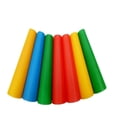 thumbnail image 1 of BRIGHTFUFU 10 tubos de bobinado de plástico: bobinas de hilo de precisión para máquinas textiles de alta velocidad. Carretes de hilo compactos para bordado y tejido., 1 of 7