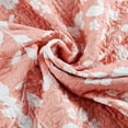 thumbnail image 6 of Home Soft Things 6 Piece Birdsong Printed Quilt Bedspread Set - Coral - King (102"x90"), 6 of 11