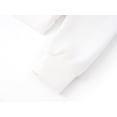 thumbnail image 4 of Cooltree Scuba Knit Sweatshirt for girls - Soft Long Sleeve Lightweight Sporty White Top Size 12/14, 4 of 7