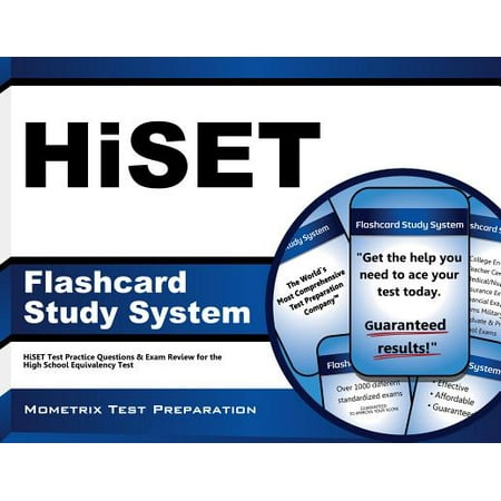 Hiset Flashcard Study System : Hiset Test Practice Questions and Exam Review for the High School Equivalency (Best Way To Study In High School)