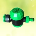 thumbnail image 3 of KAKOWELY Gardening timer Home Use Mechanical Small Size Irrigation Controller 2-hour Timed Garden Irrigation Controller(Green)5.51"X2.36"X2.36", 3 of 4