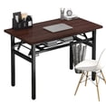 thumbnail image 2 of Frame Simple Long Table Desk Thickened Folding Carbon Design Steel Double Laptop Springs Are More Durable Minimalist Furniture My Lux Decor Round, 2 of 15