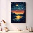 thumbnail image 2 of La Mesa Travel Canvas Prints, California Starry Night Travel decor, La Mesa Map Poster, California Travel Decor Artwork - 98AZ705, 2 of 2
