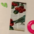 thumbnail image 3 of CafePress - Botanical Print Bird Cherry - Large Beach Towel, Soft 30"x60" Towel with Unique Design, 3 of 3