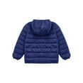 thumbnail image 4 of iiniim Kids Boys Girls Winter Coats Windproof Lightweight Puffer Jacket Down Coat Outerwear 3-16 Dark Navy 5-6, 4 of 7