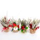 thumbnail image 2 of Mini árboles de Navidad adorno de escritorio tela de espuma de PVC accesorios para el hogar decoración del hogar adornos de fiesta tamaño Kits de decoración para fiestas Rojo/Tamaño Grande Bewildely HA070117-03, 2 of 6