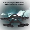 thumbnail image 4 of 1Pair Diving Adjustable Scuba Diving Fins Straps Accessory, 4 of 7