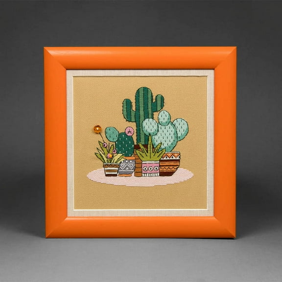 BT-215C Counted cross stitch kit Crystal Art Triptych "Bright Mexico"