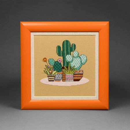 UPC: 4823069637033 | BT-215C Counted cross stitch kit Crystal Art Triptych Bright Mexico