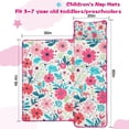 thumbnail image 5 of Pioneer Flower Floral Print Pattern Toddler Nap Mats for Kids Preschool,Sleeping Mat Bag or Kids,Toddler Sleeping Bag,Toddler Nap Mat or Daycare, 5 of 6