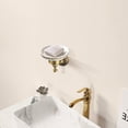 thumbnail image 3 of CATPAN antique brass bathroom accessories ,Luxe Art-Engraved Shower Soap Dish with Wall Mount for Elegant Bathroom Hardware, 3 of 7