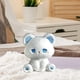 thumbnail image 1 of Juguete de peluche sentado, lindo animal de peluche, almohada coleccionable, decoración de la habitación de los niños, juguete de peluche de animales Blanco y azul, 1 of 8