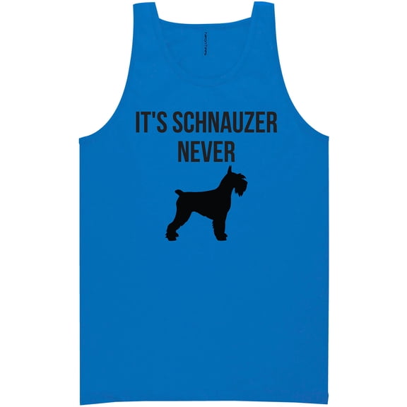 It's Schnauzer Never Neon Tank Top