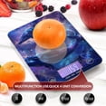 thumbnail image 5 of Whales on Space Food Scale Digital Kitchen Scale Waterproof Tempered Glass Tare Function 11 lb for Baking Cooking Meal Prep, 5 of 7