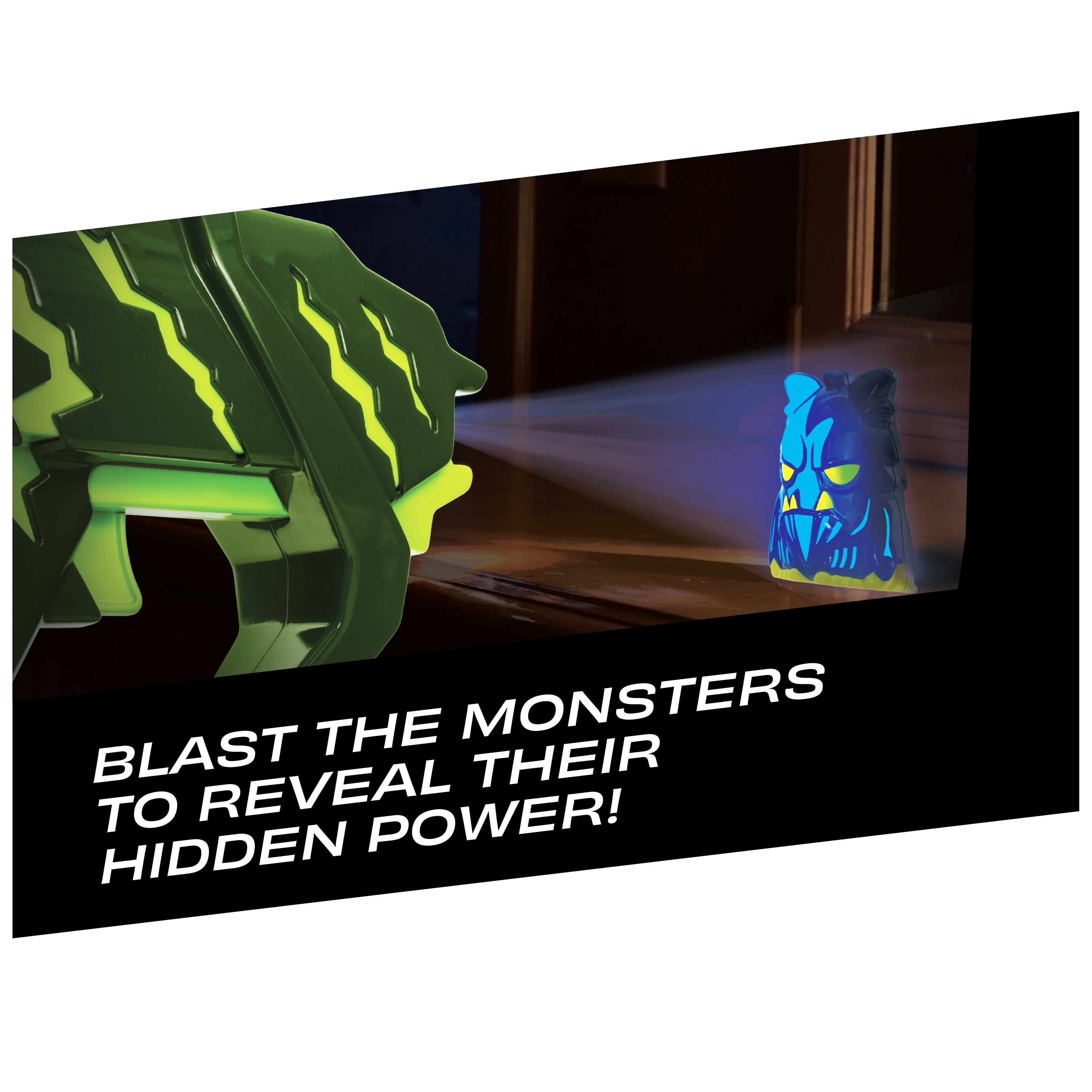 Adventure Force Monster Pursuit Track & Trap Set, UV Monster Tracker Kit with 2 Blasters, Trap, Tracker, Clue Coins & ID Book, Lights & Sounds, Batteries Included, Ages 4+