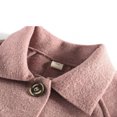 thumbnail image 3 of Beautyzll Manteau d'Hiver pour Bébé Fille, Robe à Double Boutonnage avec Poches 4-14T, 3 of 9