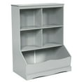 thumbnail image 2 of GVN 3-Tier Children's Multi-Functional Bookcase Toy Storage Bin Floor Cabinet-Gray, Toy Organizers and Storage for Kids, Boys, Girls, Nursery, 2 of 9