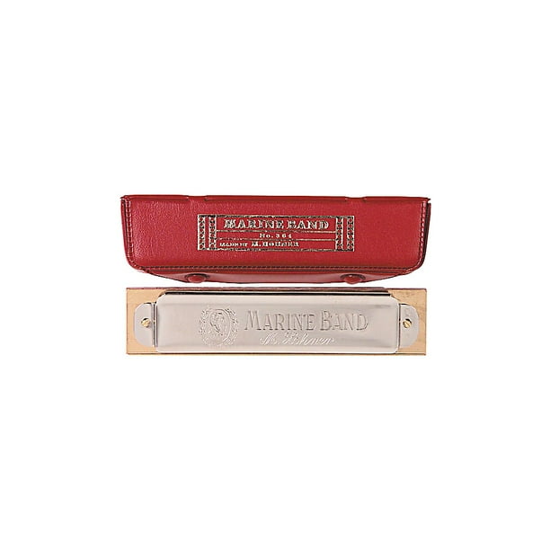 Hohner Marine Band 364 Diatonic 12Hole Harmonica Key of C Walmart