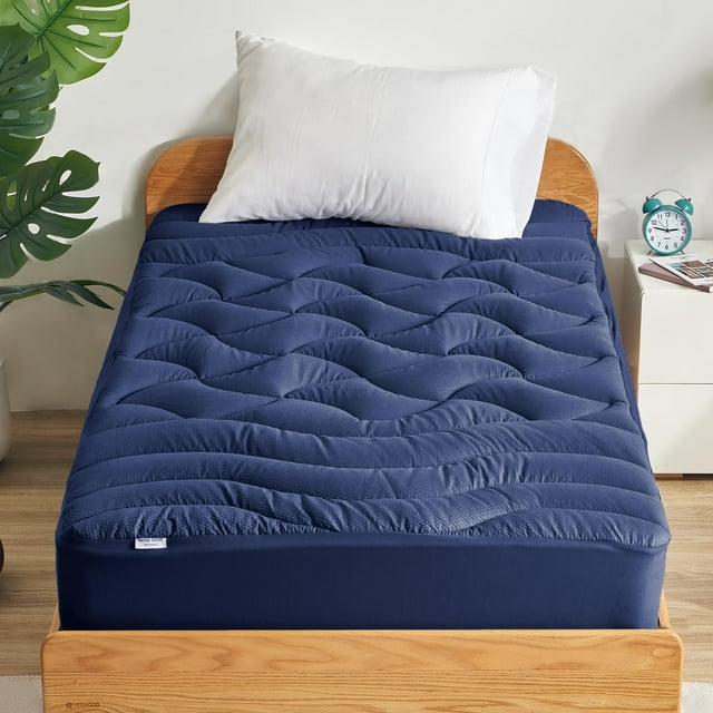 Cubrecolchón SLEEP ZONE Cooling Twin XL College Dorm azul