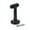 Black, variant on DSF600U19 Floor Mount, 6" Bumper, Heavy Duty, Black Finish