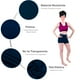 thumbnail image 4 of Short Licra Mujer, Corto, Unitalla, Deportivo, Dama, Atlético, Boxer, Entrenamiento, Pantalones Cortos, Biker, 4 of 5