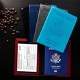 thumbnail image 4 of Generic CDC Passport Holder Vaccine Card Holder PU Leather Vaccination Card Protector, 4 of 6