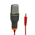 thumbnail image 4 of Miangastore Podcast Studio Microphone Abs Black For Skype Msn Karaoke Pc Laptop 1Set, 4 of 6